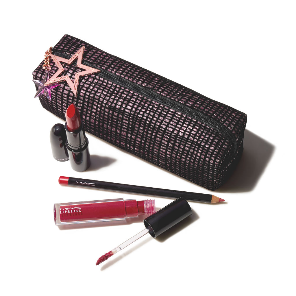 M・A・C スターリット リップバッグ：レッド