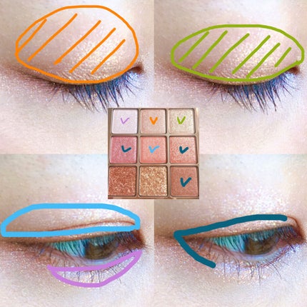 ワンピックアイシャドウパレット/APLIN/アイシャドウパレットを使ったクチコミ(2枚目)