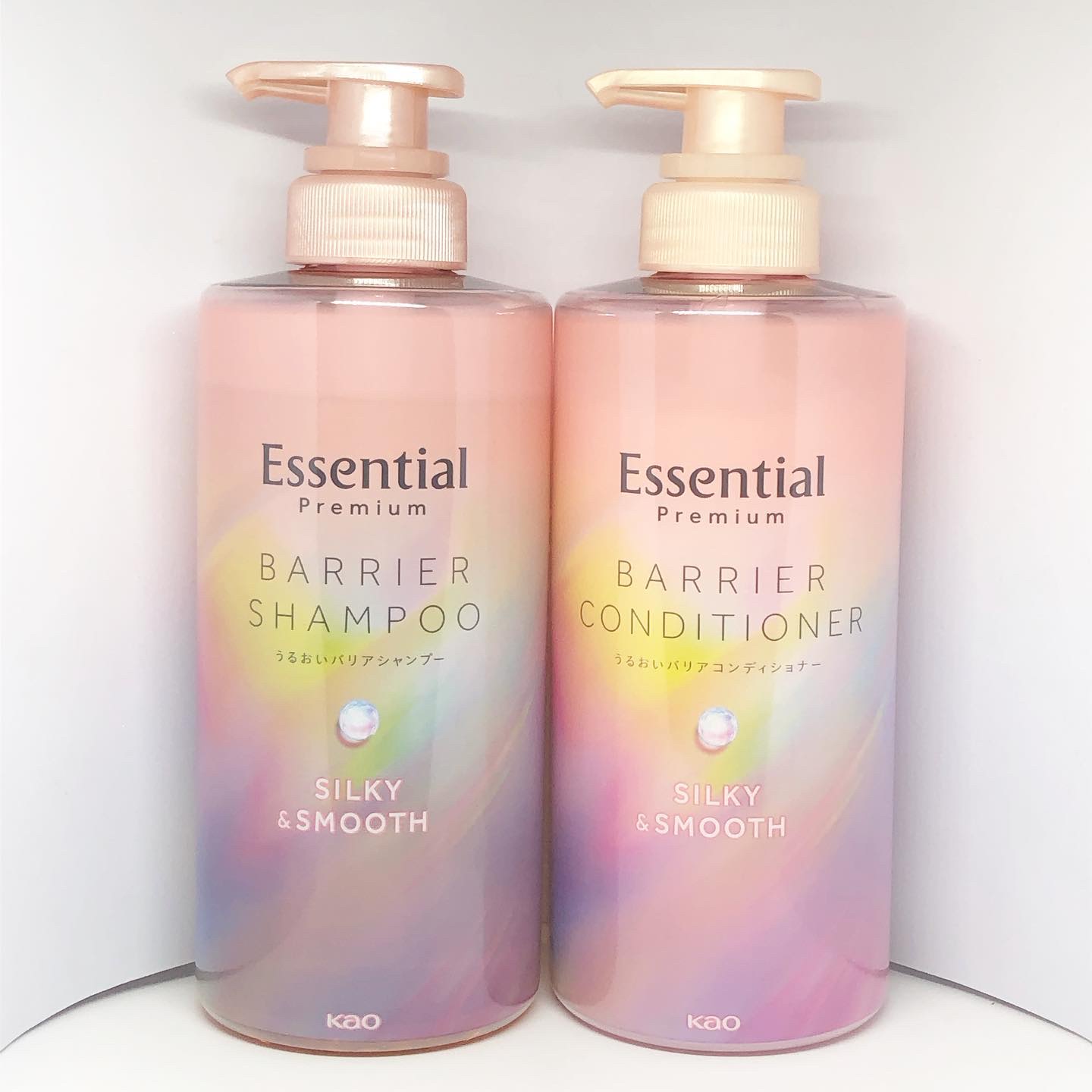 エッセンシャルプレミアム バリアシャンプー・コンディショナー シルキー＆スムース/エッセンシャル/市販シャンプーを使ったクチコミ（1枚目）