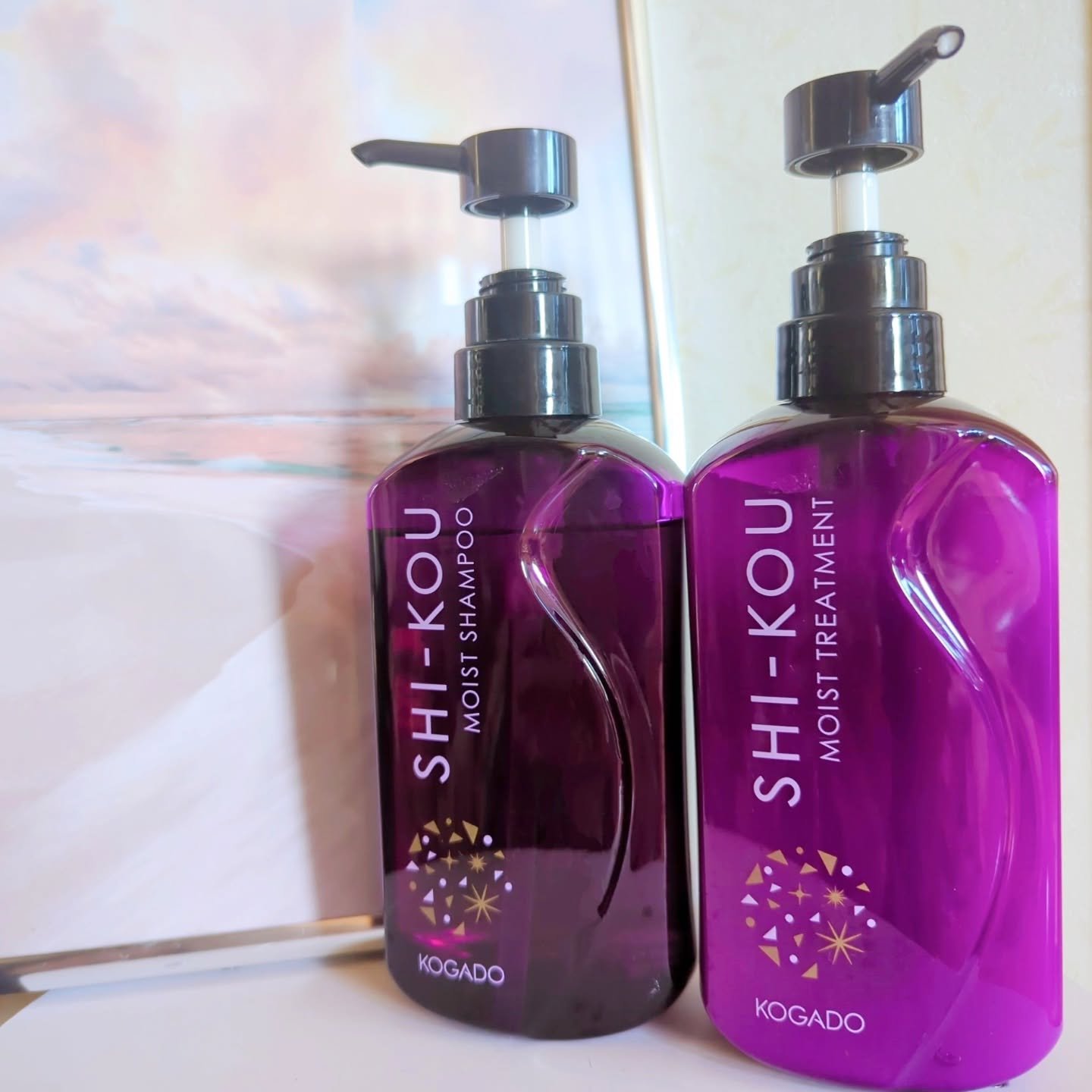 SHI-KOU モイスト シャンプー/トリートメント/紫光/市販シャンプーを使ったクチコミ（2枚目）