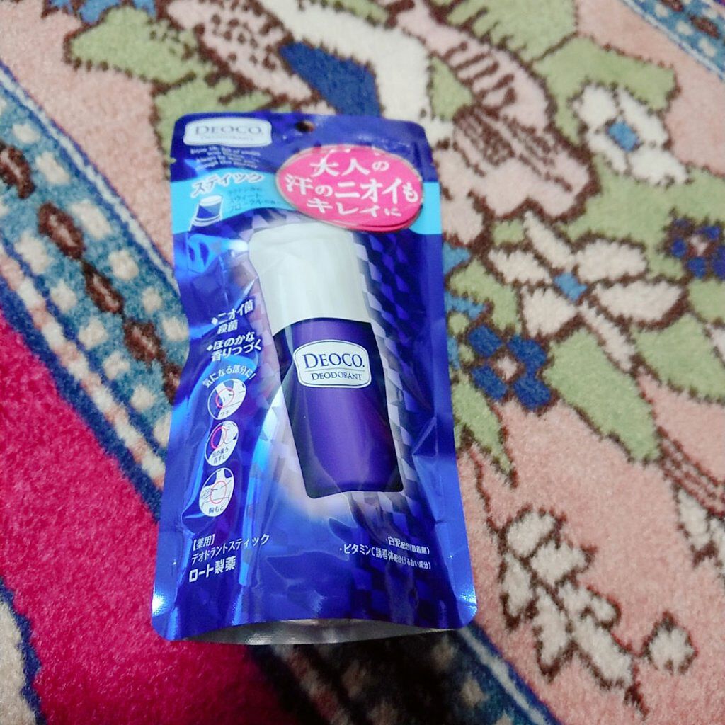 薬用デオドラントスティック/DEOCO(デオコ)/デオドラント・制汗剤を使ったクチコミ（1枚目）