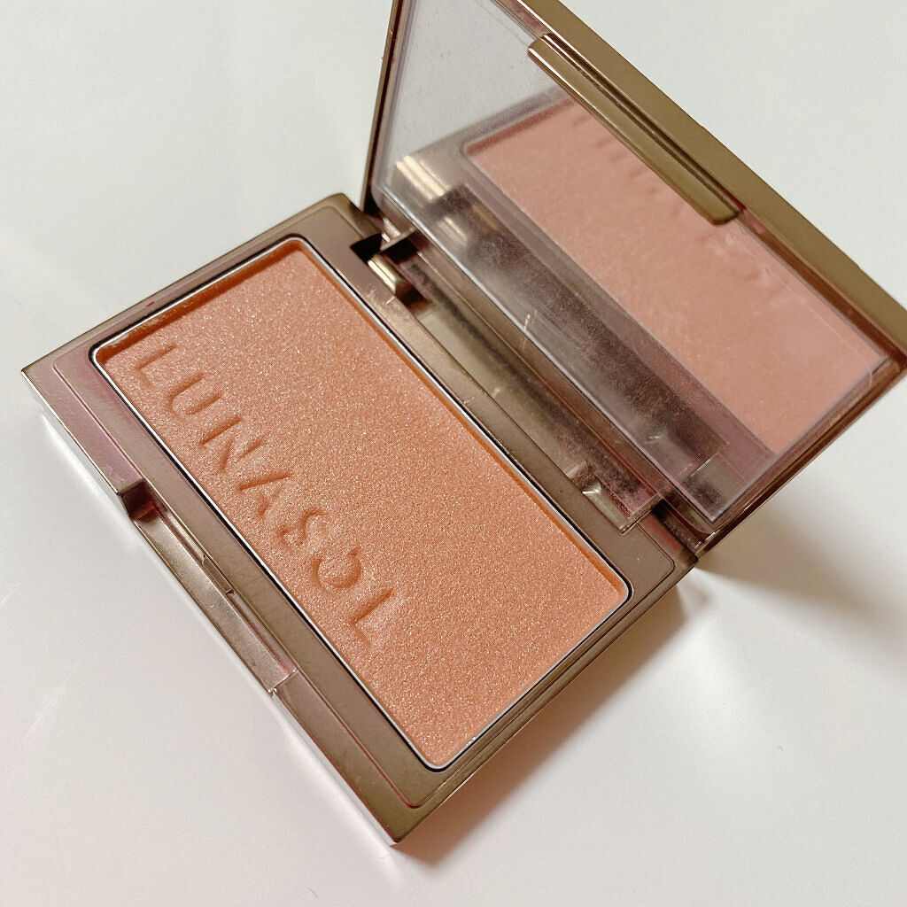 ルナソル カラーリングシアーチークス(グロウ) EX05 Cinnamon Veil/LUNASOL/パウダーチークを使ったクチコミ（1枚目）