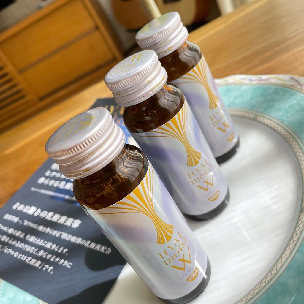 ヒアルモイスト W/日清食品/美容ドリンクを使ったクチコミ(1枚目)