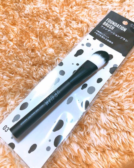 UR GLAM FOUNDATION BRUSH(ファンデーションブラシ)/U R GLAM/メイクブラシを使ったクチコミ(1枚目)