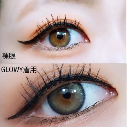 Eyelighter Glowy 1Month/OLENS/カラーコンタクトレンズを使ったクチコミ(6枚目)