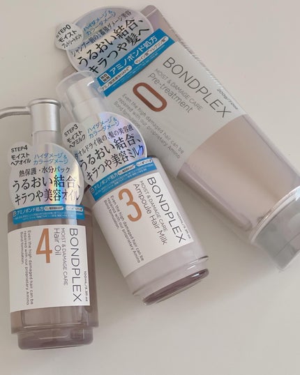 モイスト&ダメージケア プレヘアトリートメント/ボンドプレックス/洗い流すヘアトリートメントを使ったクチコミ(8枚目)