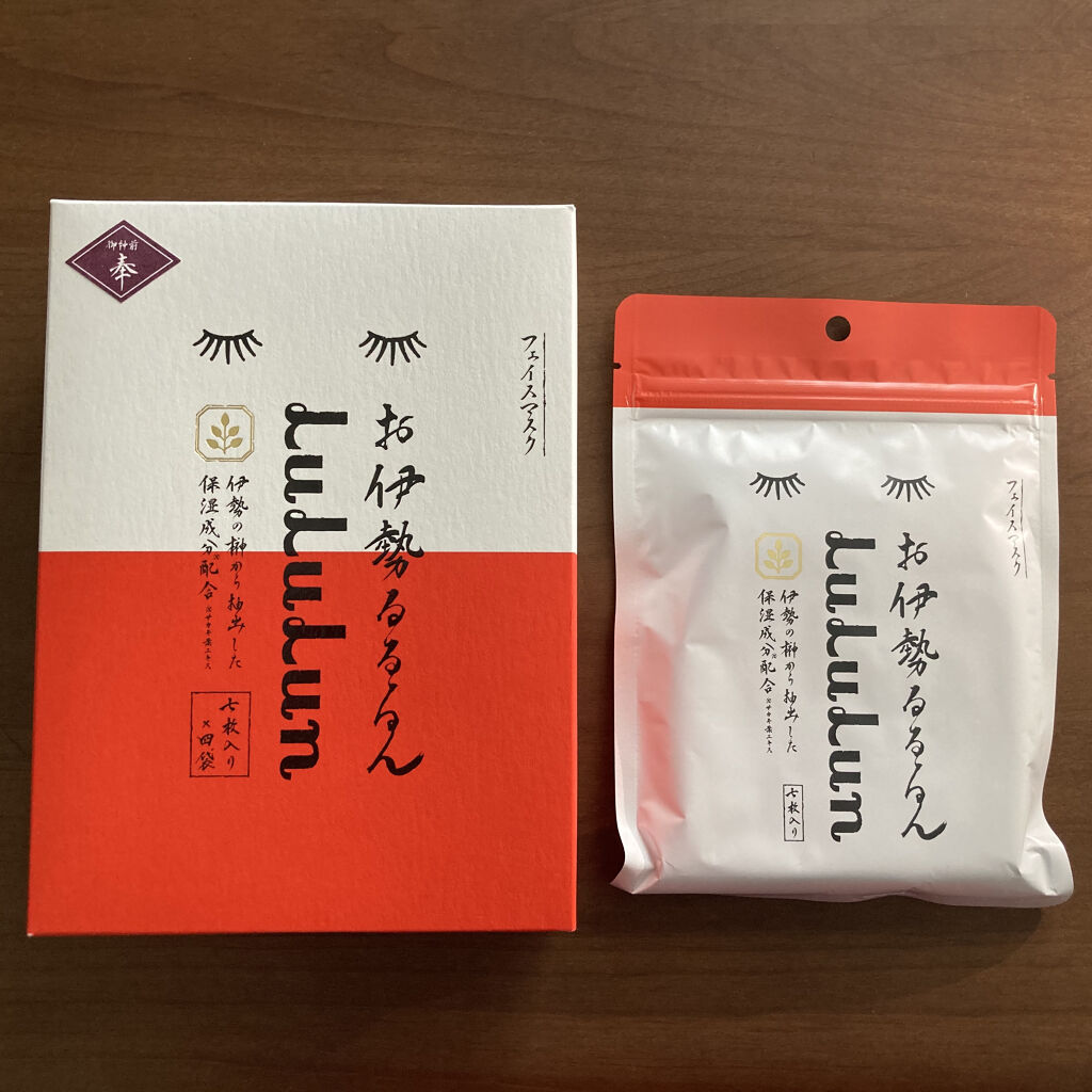 お伊勢ルルルン（木々の香り）（4袋入）/ルルルン/シートマスク・パックを使ったクチコミ（1枚目）