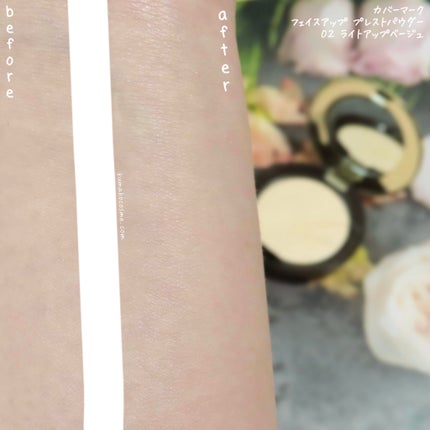 フェイスアップ プレストパウダー SPF23 / PA++/COVERMARK/プレストパウダーを使ったクチコミ(5枚目)