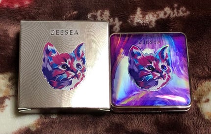 アニマルアイシャドウ(4シェード)/ZEESEA/アイシャドウパレットを使ったクチコミ(3枚目)