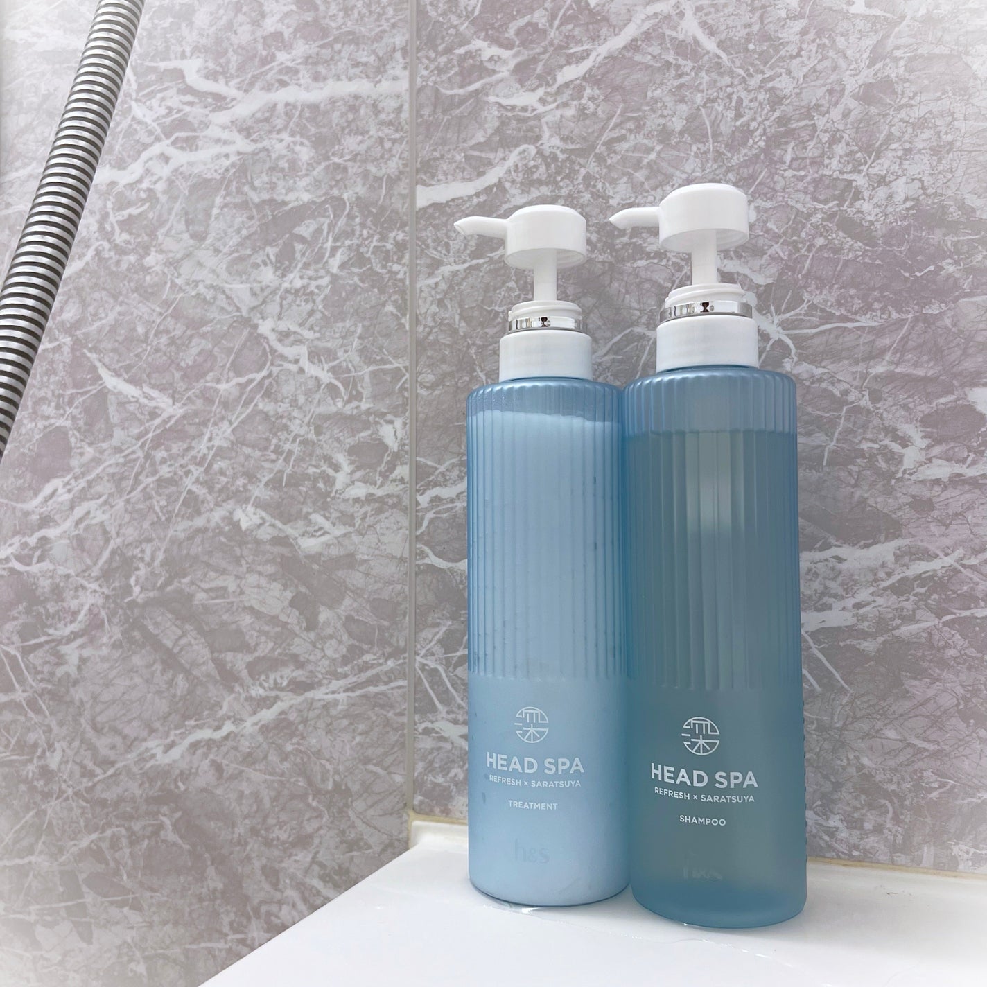 リフレッシュ × さらつや シャンプー/トリートメント/h&s/市販シャンプーを使ったクチコミ(3枚目)