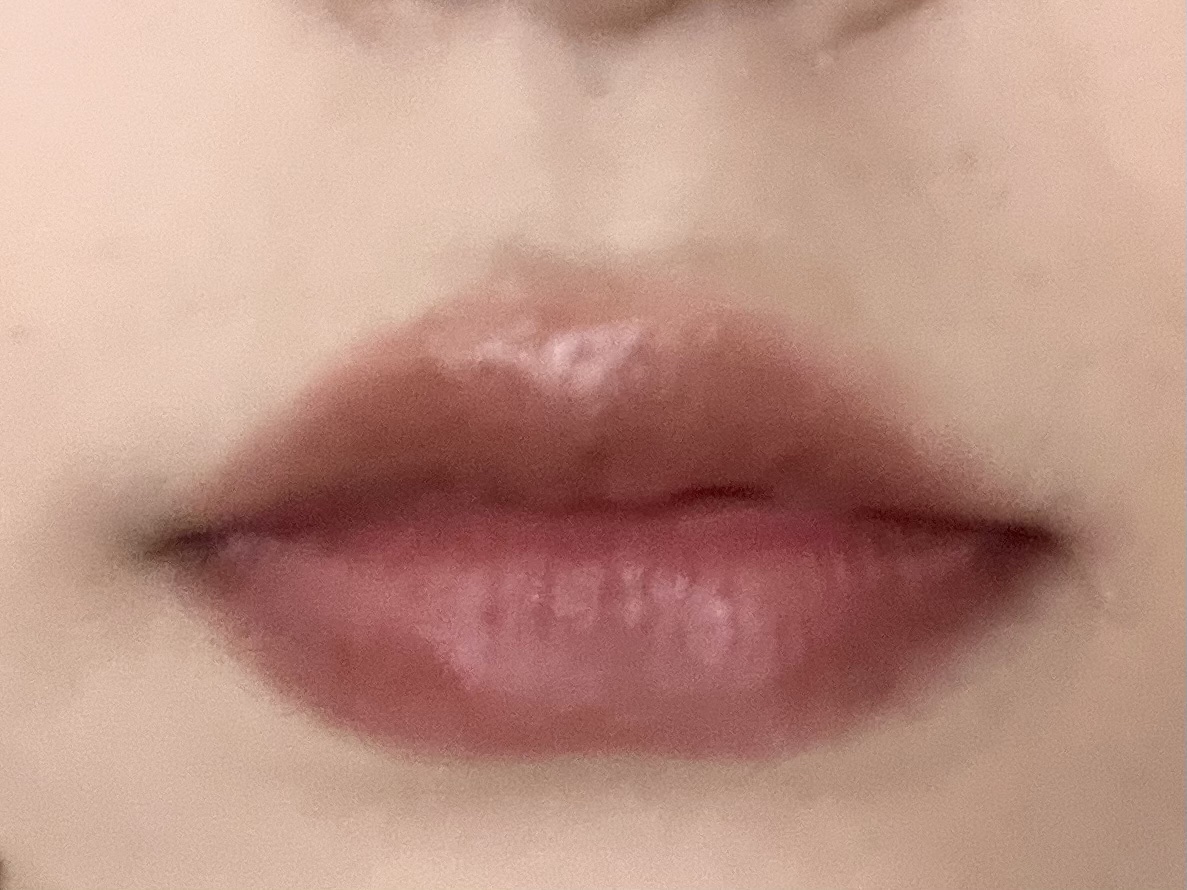 ジェルフィットティント/AMUSE/リップティントを使ったクチコミ（2枚目）