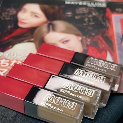ブロウインク 3D スタイリングジェル/MAYBELLINE NEW YORK/眉マスカラを使ったクチコミ(3枚目)