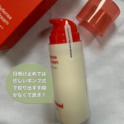 UVディフェンスモイストクリーム/By Wishtrend/日焼け止めクリームを使ったクチコミ(3枚目)
