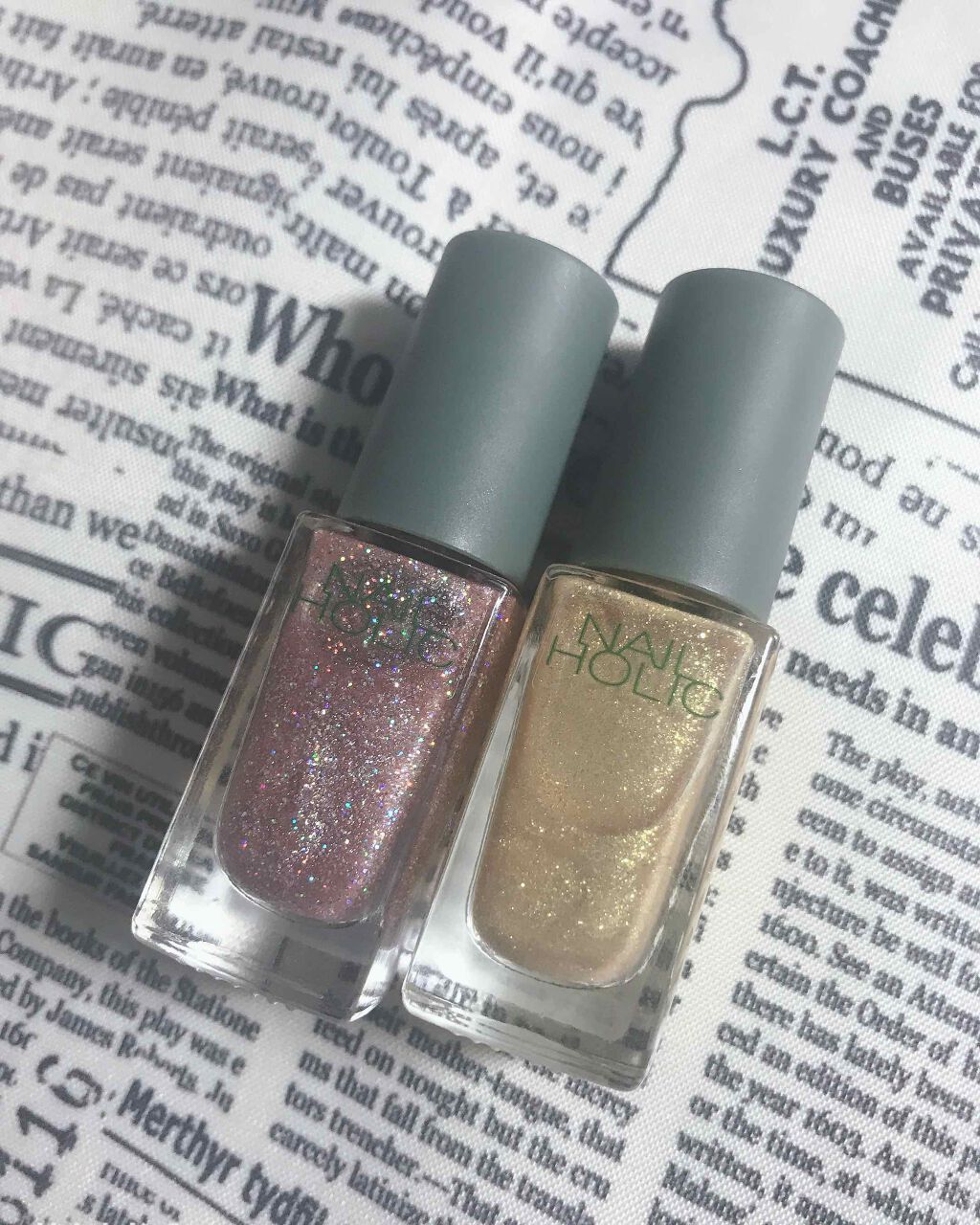 ネイルホリック リミテッドカラー Sparkle ornament/ネイルホリック/マニキュアを使ったクチコミ(2枚目)