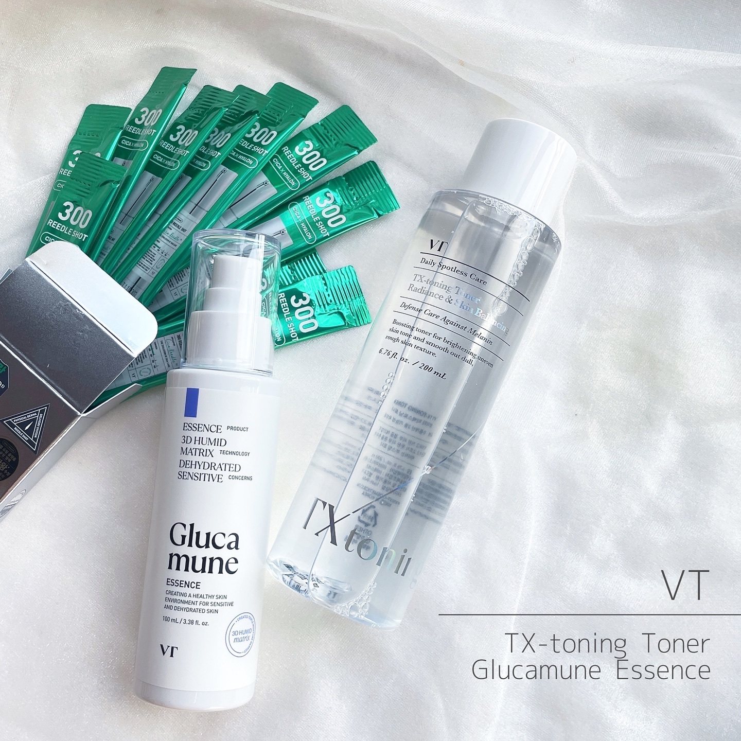 VT /グルカミューントナー+エッセンス+クリーム+スネイルリードルショット 冬の乾燥対策にはVTのグルカミューンシリーズ！⁄COSMEbi（コスメビ