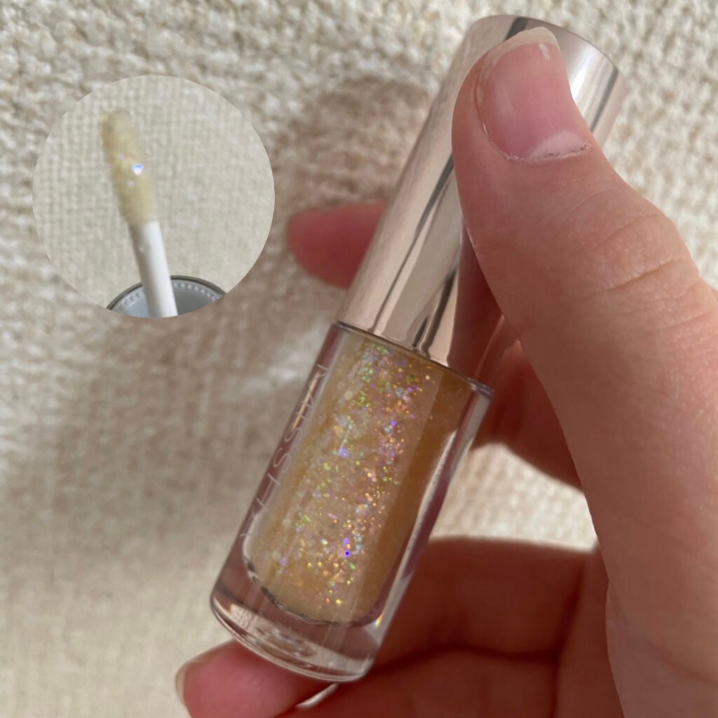 グリッタープリズム リキッド/MISSHA/グリッターを使ったクチコミ(2枚目)