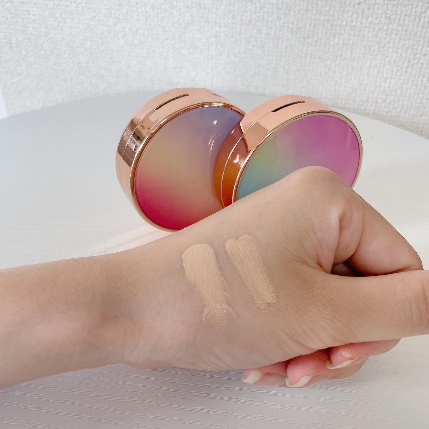 ピンクティーツリーカバークッション/APLIN/クッションファンデーションを使ったクチコミ(4枚目)