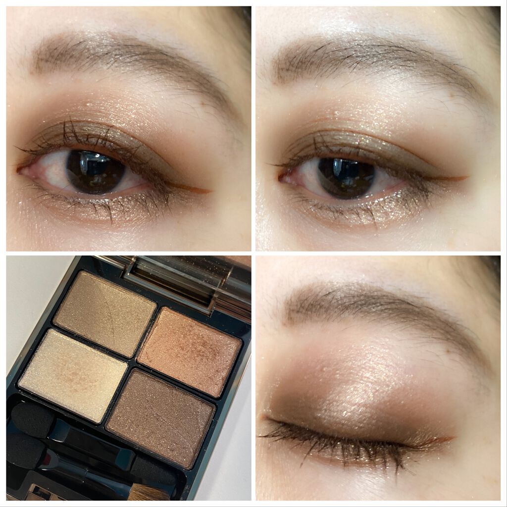 セントフォルムアイズ 05 Chocolate Cosmos/LUNASOL/アイシャドウパレットを使ったクチコミ（3枚目）