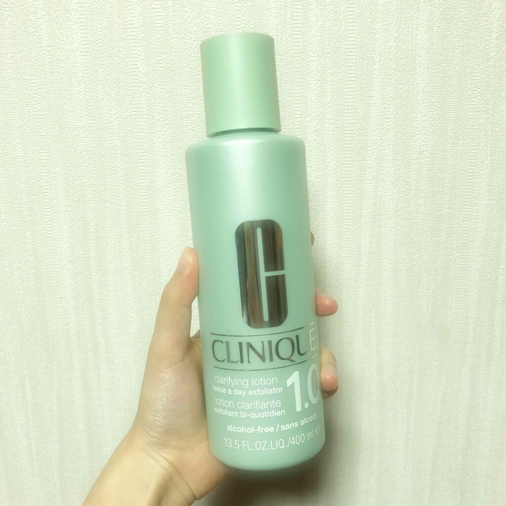 クラリファイング ローション 1.0 400ml/CLINIQUE/化粧水を使ったクチコミ（2枚目）