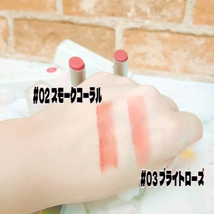 クラウドブラー リップスティック/BOM/口紅を使ったクチコミ(4枚目)