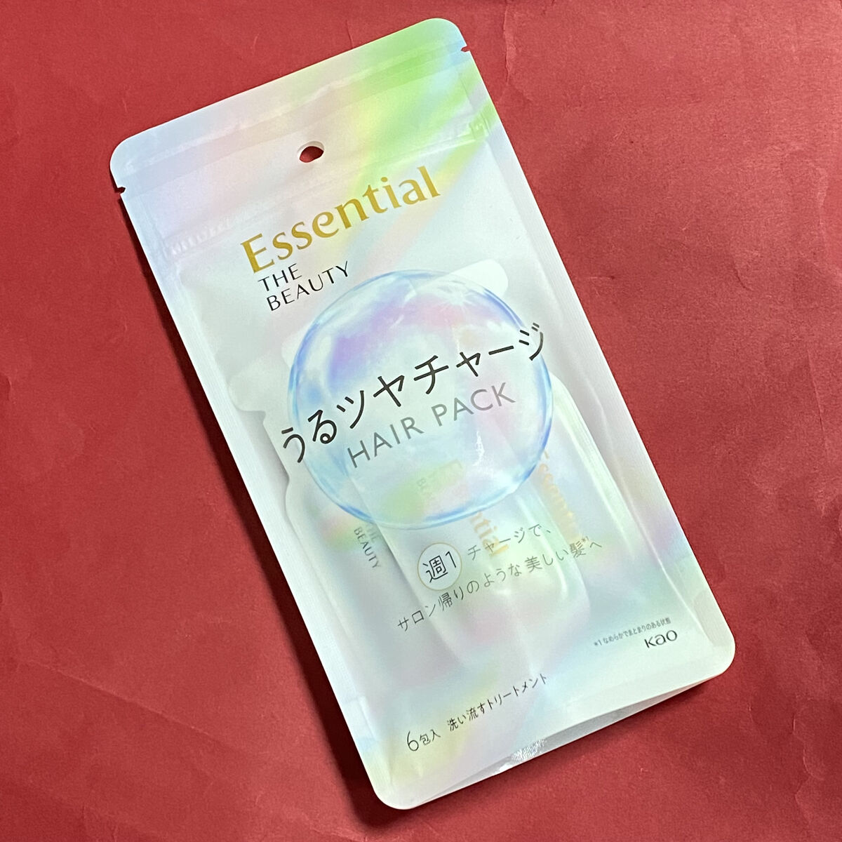 ザビューティ うるツヤチャージヘアパック/エッセンシャル/ヘアマスク・ヘアパックを使ったクチコミ（1枚目）