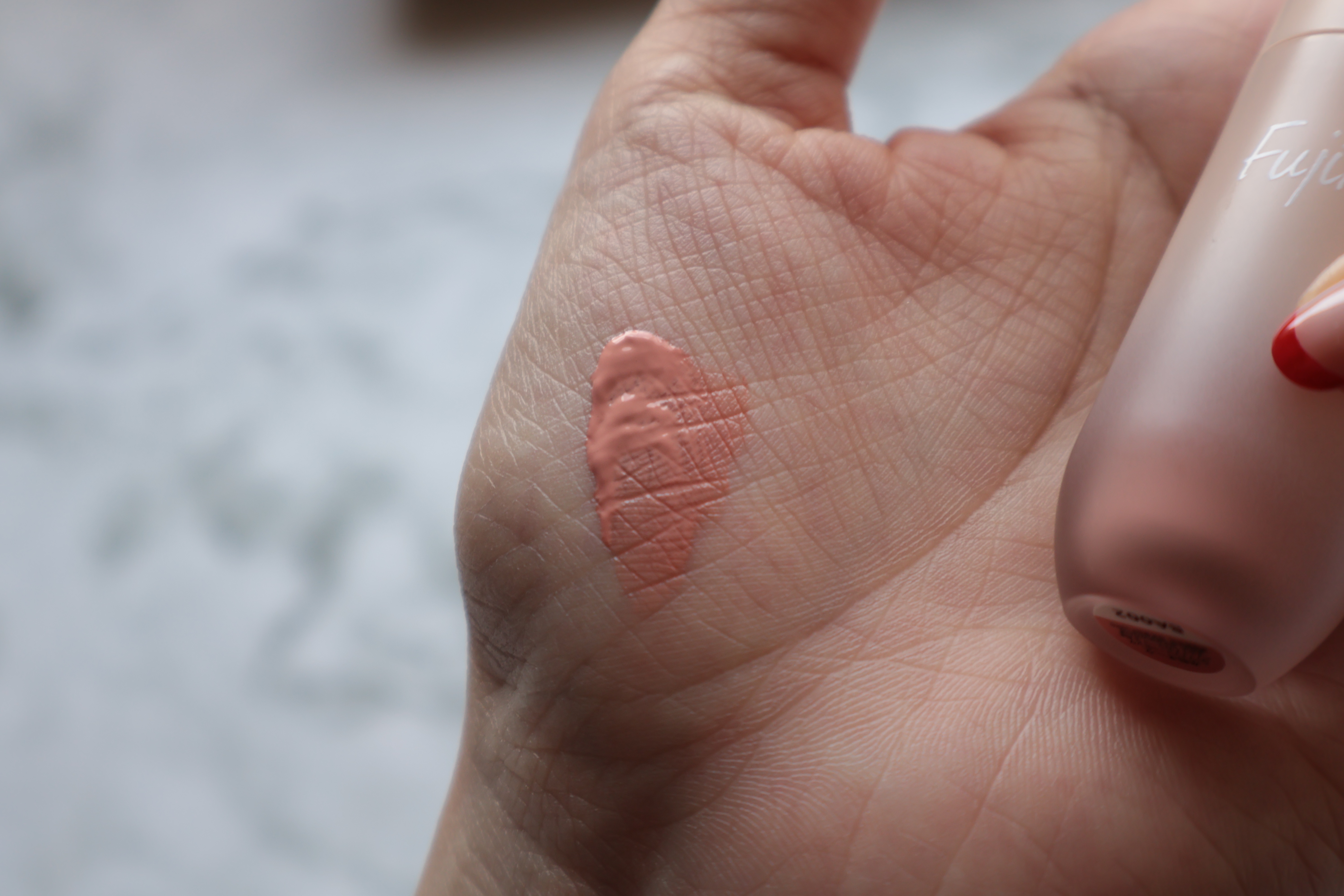 ⽔彩チーク/Fujiko/リキッドチークを使ったクチコミ（2枚目）