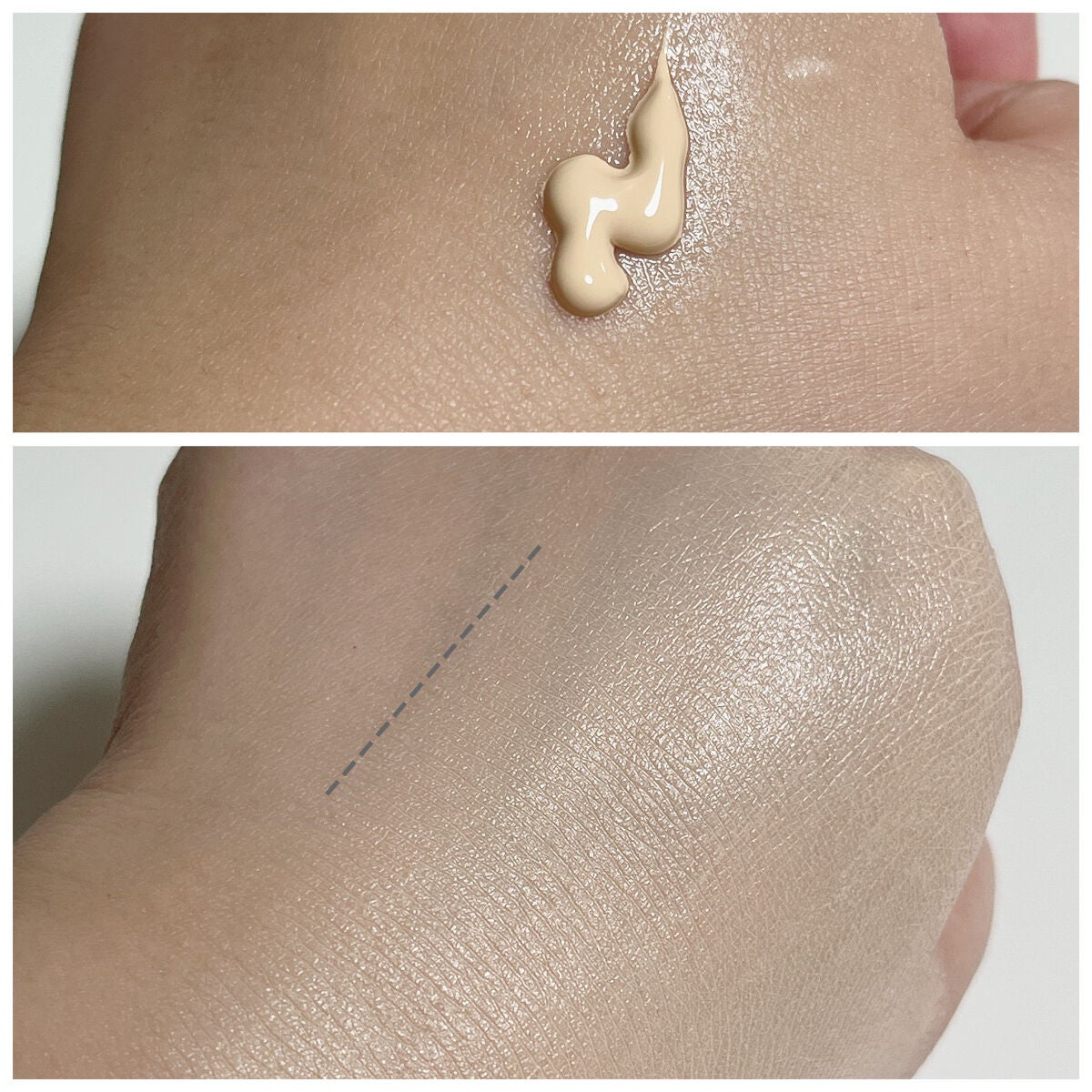 3番 ノーファンデ陶器肌トーンアップクリーム/numbuzin/化粧下地を使ったクチコミ(2枚目)