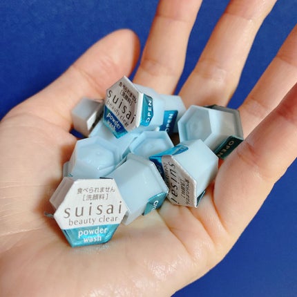 スイサイ ビューティクリア パウダーウォッシュN/suisai/洗顔パウダーを使ったクチコミ(1枚目)