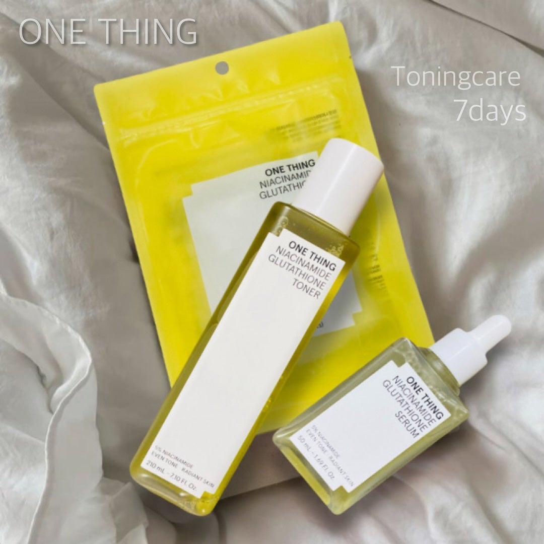 ナイアシンアミドグルタチオントナー/ONE THING/化粧水を使ったクチコミ(1枚目)