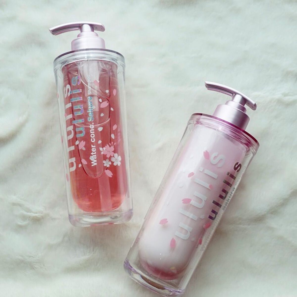 ウォーターコンク モイスト シャンプー(桜ver.)/ヘアトリートメント(桜ver.)/ululis/市販シャンプーを使ったクチコミ(1枚目)