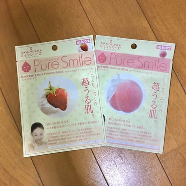 ピーチミルクエッセンスマスク/Pure Smile/シートマスク・パックを使ったクチコミ（1枚目）