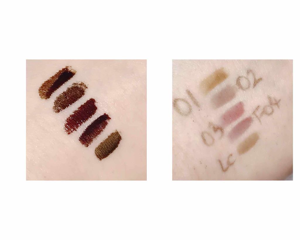 ラスティングアイブロウティント 02 ナチュラルブラウン/K-パレット/眉ティントを使ったクチコミ（2枚目）