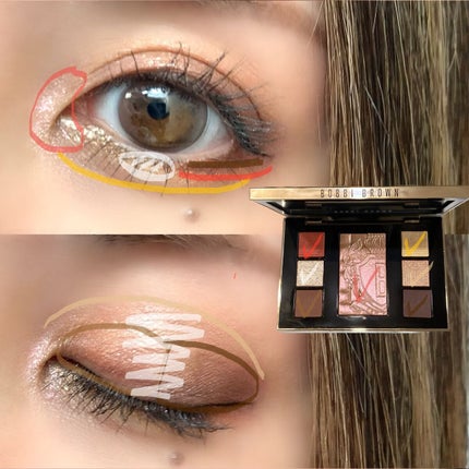 リュクス アイ & チーク パレット/BOBBI BROWN/アイシャドウパレットを使ったクチコミ(3枚目)