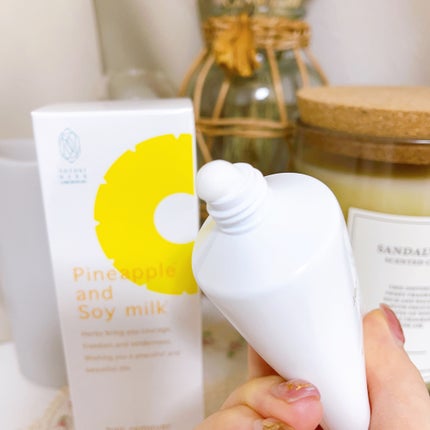 パイナップル豆乳除毛クリーム/鈴木ハーブ研究所/除毛クリームを使ったクチコミ(2枚目)