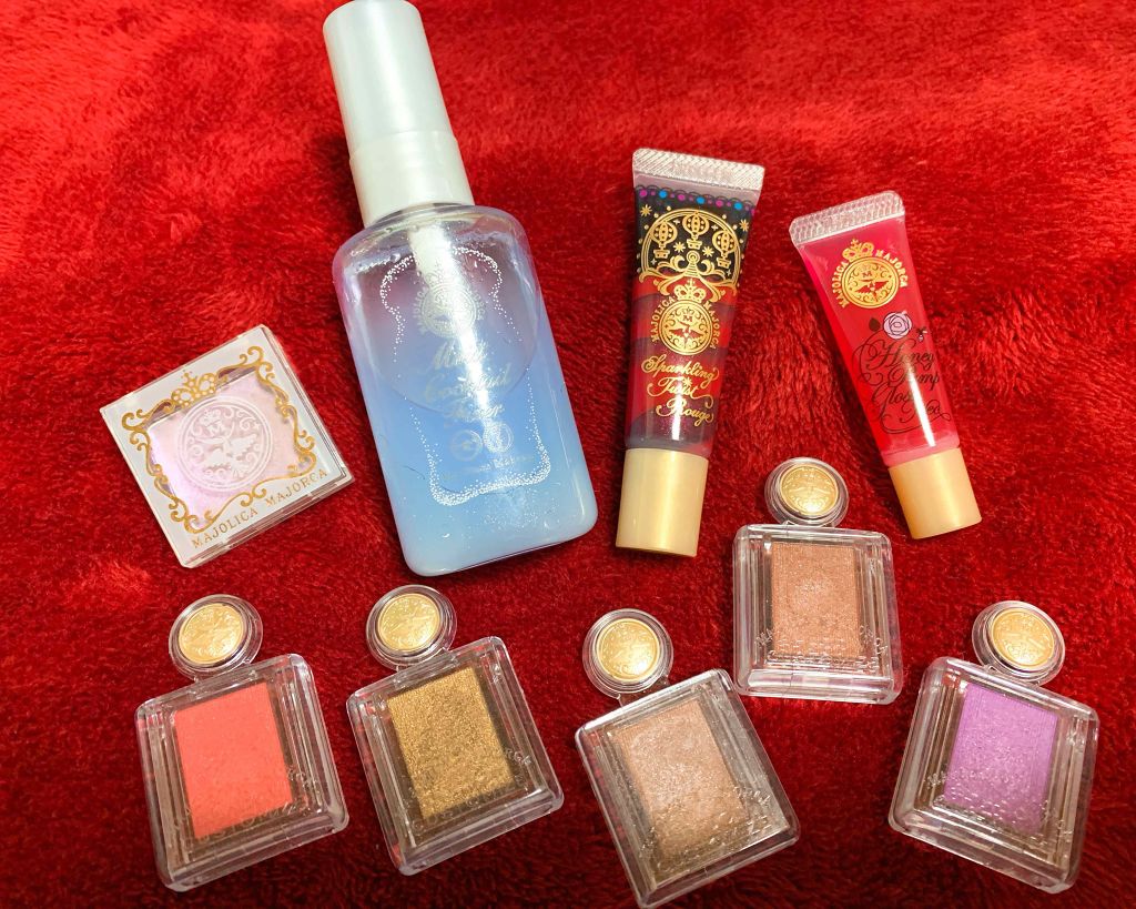 スパークリングツイストルージュ/マジョリカ マジョルカ/リップグロスを使ったクチコミ（1枚目）