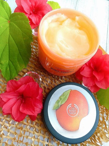 THE BODY SHOP ボディヨーグルト マンゴーのクチコミ「✨ザ　ボディショップ　ボディヨーグルト　マンゴー　200ml 2160円✨


5月に新登場し.....」（1枚目）