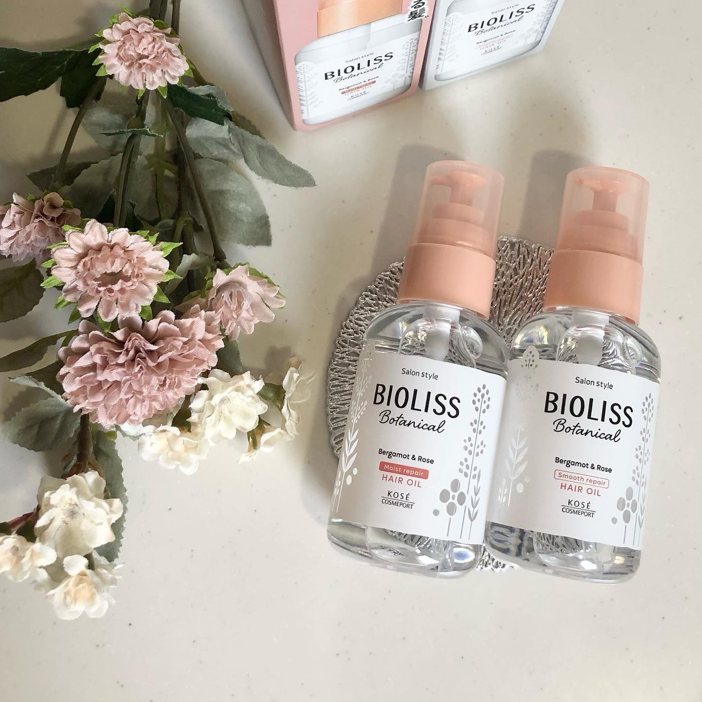 ボタニカル スムース リペア ヘアオイル/SSビオリス/ヘアオイルを使ったクチコミ(1枚目)