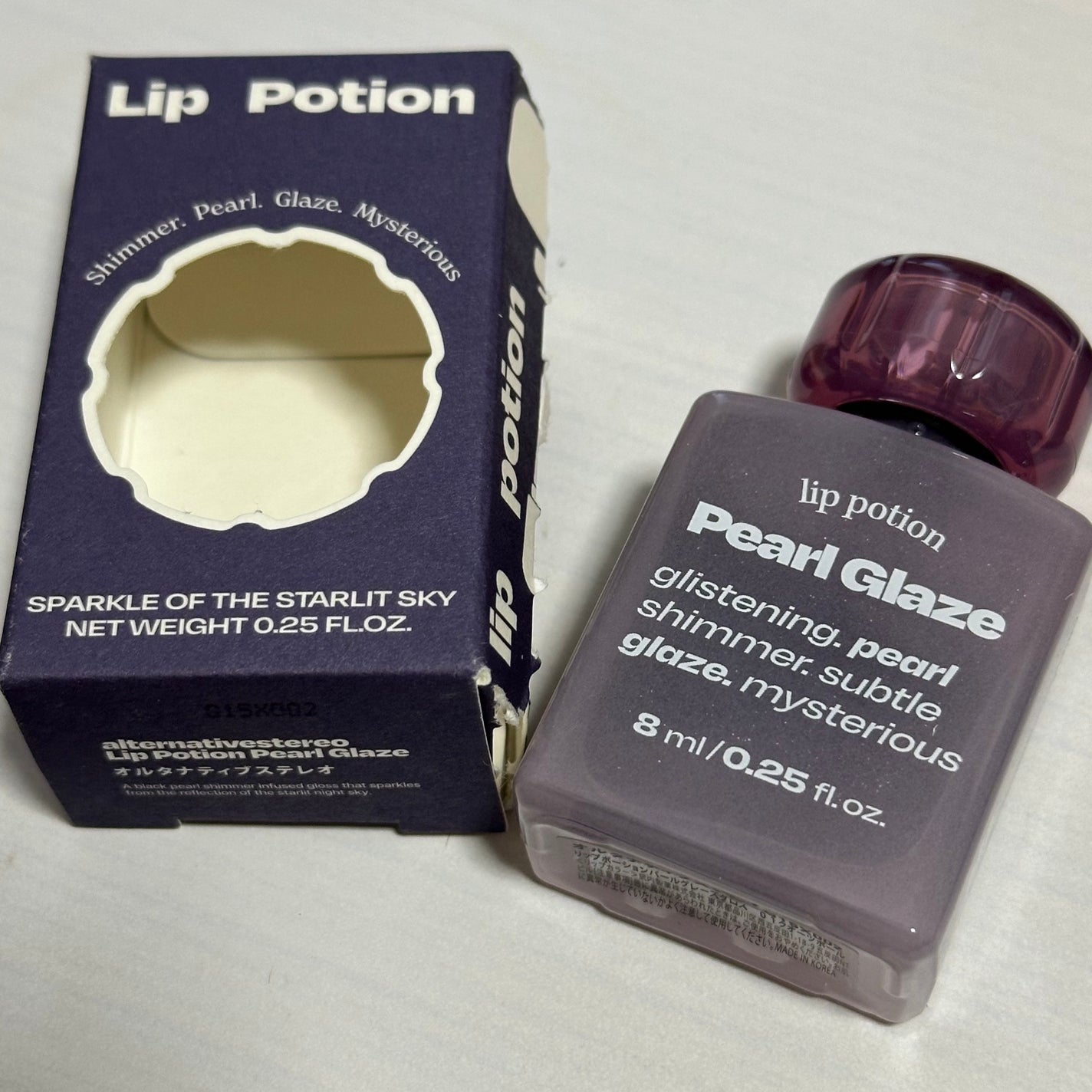 リップポーション アクアグロー/alternativestereo/リップグロスを使ったクチコミ(1枚目)