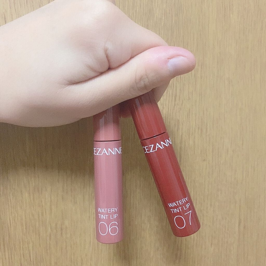 ウォータリーティントリップ/CEZANNE/リップティントを使ったクチコミ（1枚目）