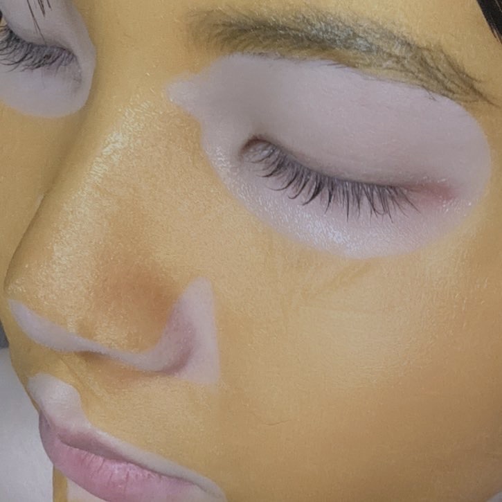 5番 白玉グルタチオンCふりかけマスク/numbuzin/シートマスク・パックを使ったクチコミ（2枚目）