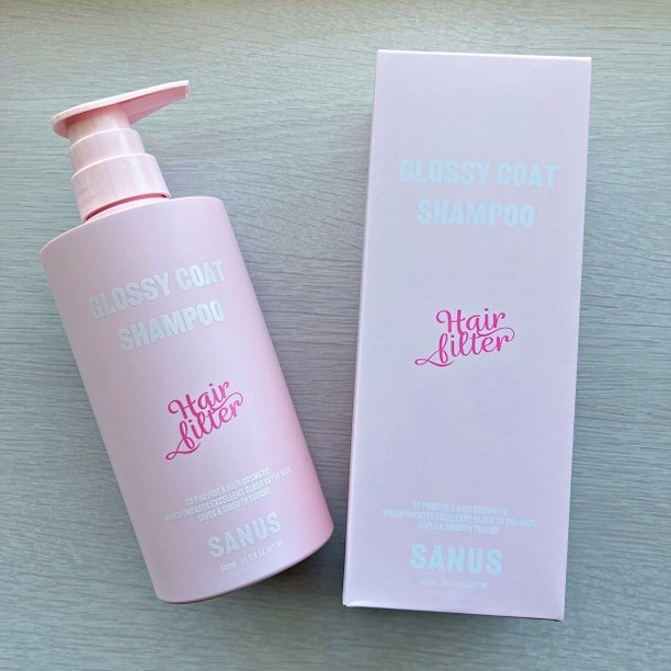 GLOSSY COAT SHAMPOO / TREATMENT/SANUS HAIR FILTER/市販シャンプーを使ったクチコミ（2枚目）