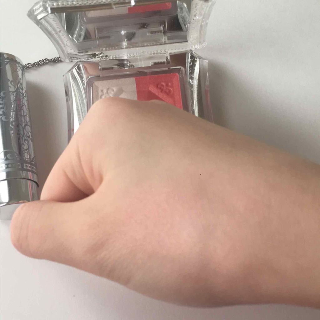 レイヤーブラッシュ コンパクト 07 fringe flower/JILL STUART/パウダーチークを使ったクチコミ（3枚目）