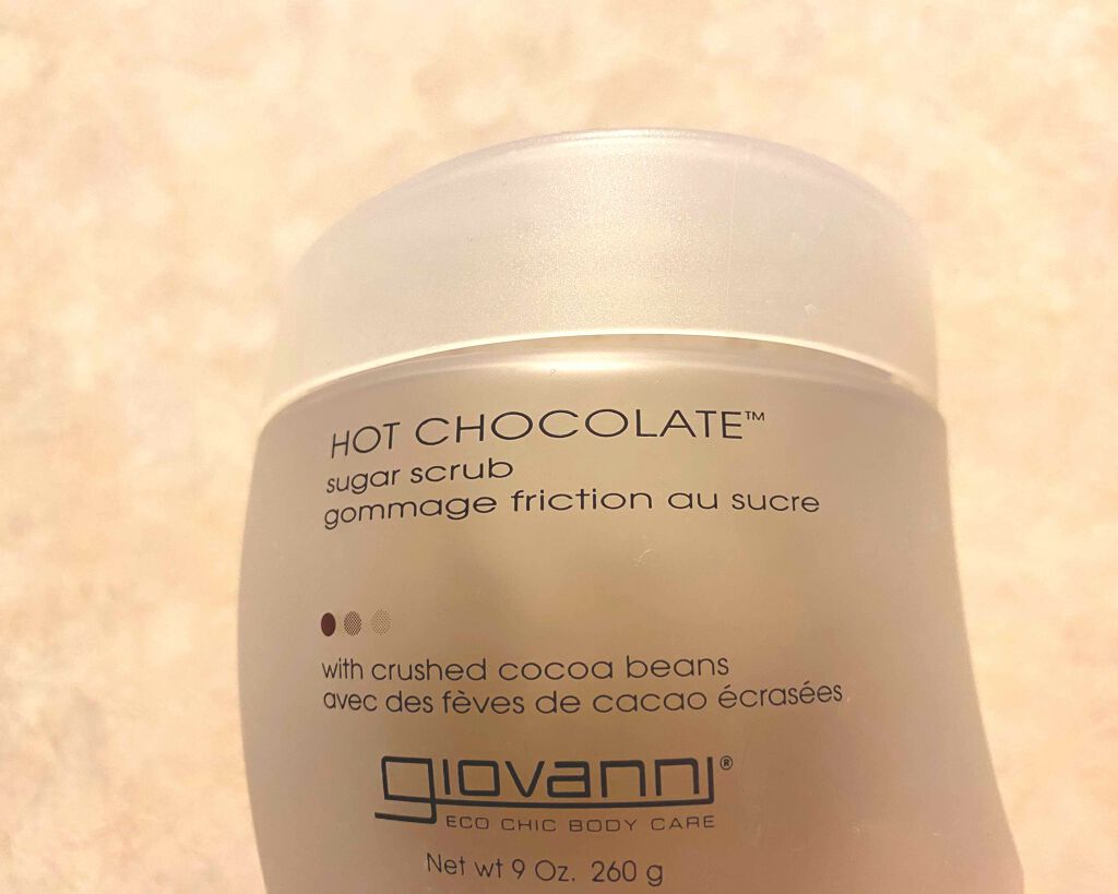 ジョヴァンニ シュガー ボディスクラブ ホットチョコレート/giovanni/ボディスクラブを使ったクチコミ（1枚目）