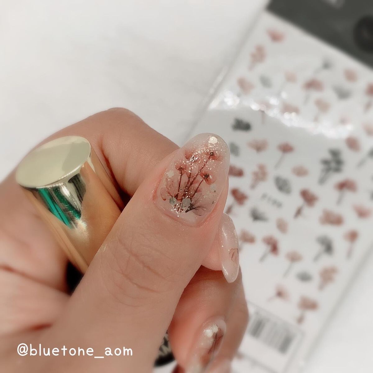 ジェルネイル（ライト対応）/セリア/ジェルネイルを使ったクチコミ（3枚目）