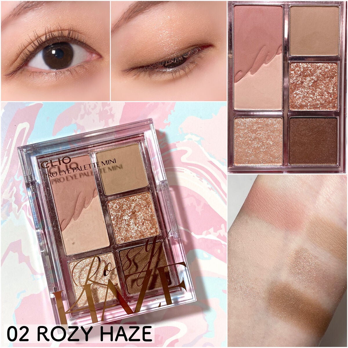 プロ アイパレット ミニ/CLIO/アイシャドウパレットを使ったクチコミ(4枚目)