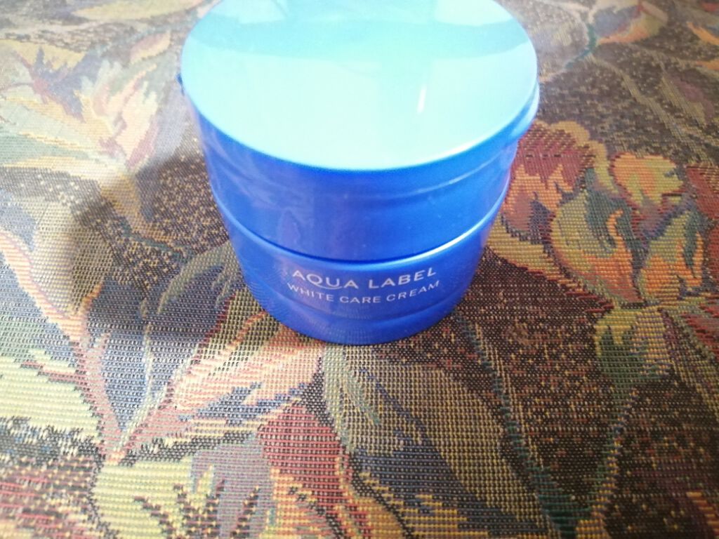 ホワイトケア クリーム/アクアレーベル/フェイスクリームを使ったクチコミ（1枚目）