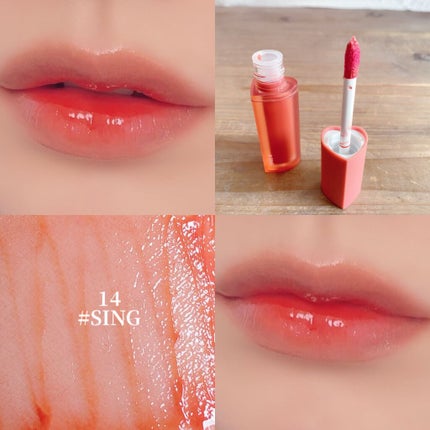 ホリカホリカ ハートクラッシュグローティントエアー/HOLIKA HOLIKA/リップティントを使ったクチコミ(7枚目)