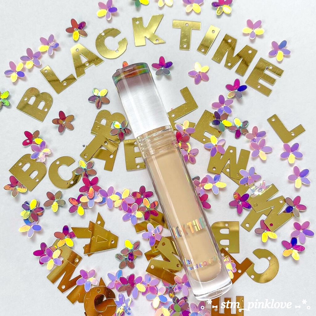 ピアレスコンシーラー/BLACK TIME/リキッドコンシーラーを使ったクチコミ（3枚目）
