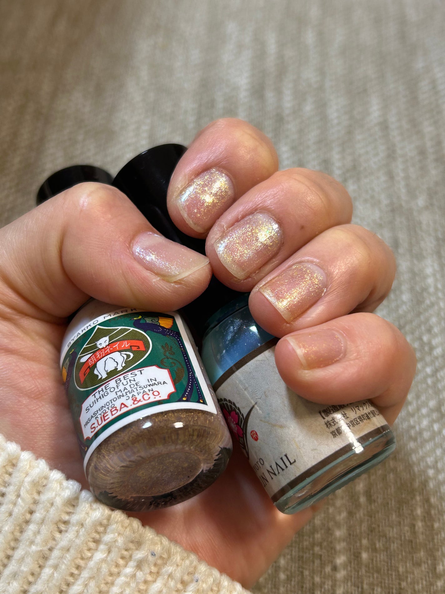 胡粉ネイル/上羽絵惣/マニキュアを使ったクチコミ(6枚目)