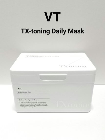 TXトーニングデイリーマスク/VT/その他スキンケアを使ったクチコミ(1枚目)